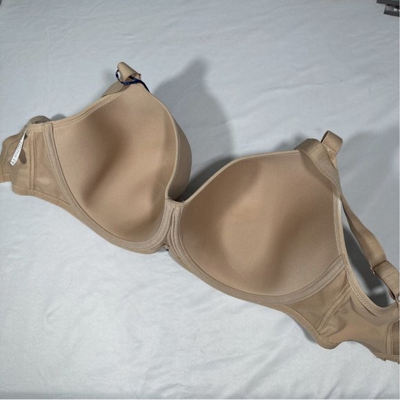 NWT $64 Fantasie [ 34K US ] Underwire Smoothing T-shirt‎ Bra in NUDE - Picture 6 of 9